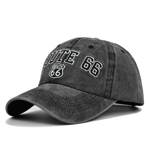 Gorra de béisbol Anime Route 66 Dad Hat ajustable de algodón