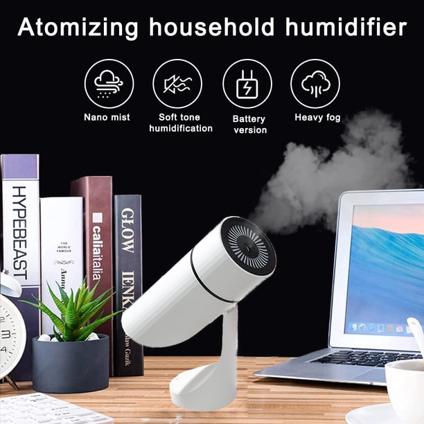 Adjustable Humidifier, Small Cool Mist Ultrasonic Humidifier