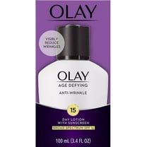 OLAY Age Defying Anti-Wrinkle Day Lotion SPF 15, 3.4 oz