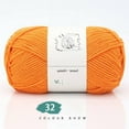 thumbnail image 2 of Clearance BIZHUA tencel Bamboo Charcoal Cotton Wool Thread,Cotton And Wool Thread,New Bamboo Cotton Warm Soft Natural Knitting Crochet Knitwear Wool Yarn 50G B, 2 of 4