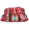 thumbnail image 1 of Bolso Cruzado Montana West Wrangler Boho Azteca Rojo WG2207, 1 of 6