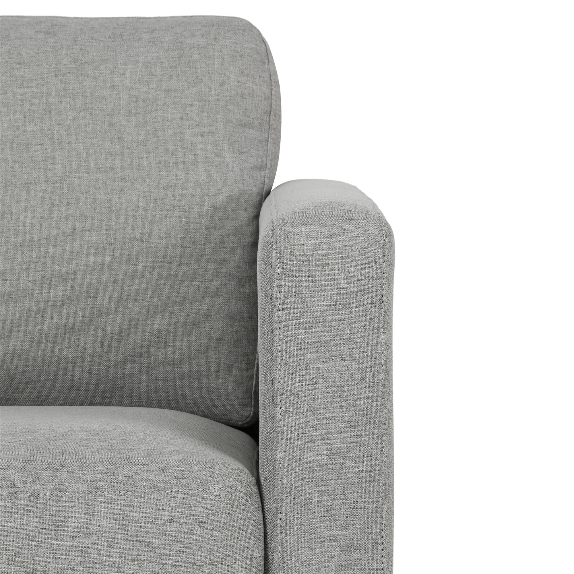 DHP Lexington Sofa, Gray Linen