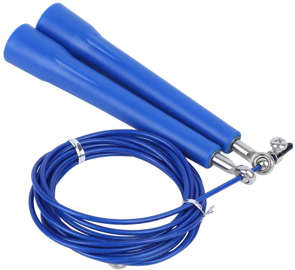 9.8ft Aluminum Handle Steel Wire Jump Rope Ball Bearing Skipping Rope Steel Wire 