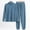 Black, variant on YMNXA Men'S Pajama Set Long Sleeve Turtleneck Solid Color Top And Pant Comfortable Soft Loungewear Outfits For Daily Wear Black Xxl/05