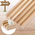 thumbnail image 3 of Wooden Domino Racks, 4 Solid Wood Domino Trays, Classic Domino Tiles Holder Racks for Mexican Train, Mahjong, Games- Dominoes NOT Included, 3 of 7