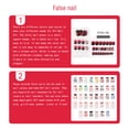 thumbnail image 4 of Uñas postizas Qarigey Perfect Matching Jelly Rubber Sin olor irritante Cobertura completa Paster ligero y transpirable, 4 of 6