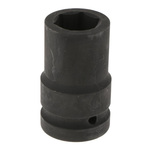 Hex Nut Socket, 27mm, 1'' Drive, 6 Point - 80mm Long Universal For All Vehicle Installation, Removal, Repair Tool