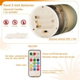 thumbnail image 4 of BZSMCE Flameless Candles LED Lights Leisurely Santa Claus Creativity Battery Candles, 4 of 7