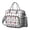 Grey-31, variant on Cute Bumble Bee and Honeycomb Print Insulated Lunch Tote, Large Leakproof Lunch Box Cooler Bag with Cartoon Bee Design, Perfect for Gifts or Daily Use