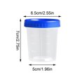 thumbnail image 3 of Container, Small Container with Lid, Spiral Lid, Leak Proof, Reusable and Stackable Plastic Dip Container, 3 of 5