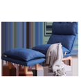 thumbnail image 5 of Adjustable Reclining Floor Chair with Lumbar Support - Dark Blue, 5 of 10