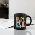 thumbnail image 2 of Retro Groovy in My Mama Era Mug - Mama Coffee Mug, Mama Gifts, Mom Mug, Mom Mother Gifts from Daughters Sons, Mothers Day Birthday Gifts for Mom, Mama Mug 11 oz Black, 2 of 4