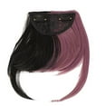thumbnail image 2 of Aojekbee Fake Hair Bangs for Women Invisible Seamless Natural Black/Brown/Blonde Hair Bangs Hair Extension, 2 of 3