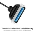 Sabrent USB to Parallel IEEE 1284 Printer Cable Adapter (CBCN36