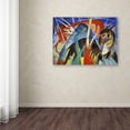 thumbnail image 3 of Trademark Fine Art Franz Marc Fairy Animals 1913 Canvas Wall Art - 14x19, 3 of 3