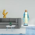 thumbnail image 2 of Elegante figura de gallo y gallina María, decoración Feng Shui, escultura religiosa católica para el hogar, hotel, oficina, cumpleaños o inauguración, 2 of 8
