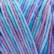 Loops & Threads Soft Classic Multi Yarn - Multicolor Yarn for Knitting, Crochet, Weaving, Arts & Crafts - Lotus Blossom, Bulk 12 Pack