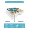 thumbnail image 4 of Quilt King Size Bedding Set, Crab Seaside Reversible Summer Quilt 3 Pieces, Coastal Waves Starfish Summer Beach Nautical Lightweight Bedspreads Coverlets with 2 Pillow Shams for All Seasons, 4 of 5