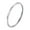 Silver, variant on Women's Stainless Steel 1mm Knuckle Stacking Rings with Cubic Zirconia Fashion Statement Jewelry Silver Size 9