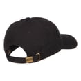 thumbnail image 4 of Saint Kitts Flag Embroidered Washed Cap - Black OSFM, 4 of 5