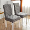 thumbnail image 2 of Chair Covers for Dining Room Set of 2, Dining Room Chair Covers Protectors Stretch Kitchen Chair Slipcovers( 2 PCS), 2 of 5