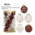 thumbnail image 4 of Douhoow 25PCS Christmas Balls Ornaments,Hanging Balls Pendants for Tree Holiday Party Decor, 4 of 5