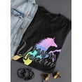 thumbnail image 3 of Mama Unicorn Quote Shaped T-Shirt Women -Image by Shutterstock, Female Small, 3 of 4