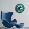 thumbnail image 5 of Vancouver Canucks 19'' x 19'' Bottle Cap Wall Sign, 5 of 6
