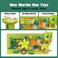 thumbnail image 3 of 125pcs/set Marble Run Building Blocks Compatible With Major Blocks, Dino Eggs Fun Marble Maze Blocks, Classic Brick Building Toy Set, 3 of 5