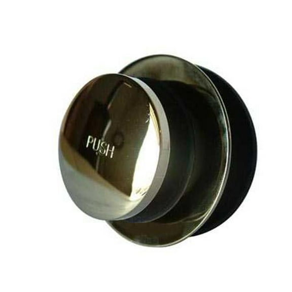 Tip-Toe Bath Tub Drain  Polished Brass