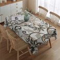 thumbnail image 2 of Rectangle Waterproof Tablecloth 60×84 Inch,Bohemian Style Reusable Indoor/Outdoor Durable Table Cover for Party Kitchen Dinner Room Decor, 2 of 5