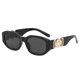 thumbnail image 1 of 2022 Unique Small Glasses Ladies Fashion Personality Fashion Retro Sunglasses Men And Women Diamond Metal Big Label, 1 of 4