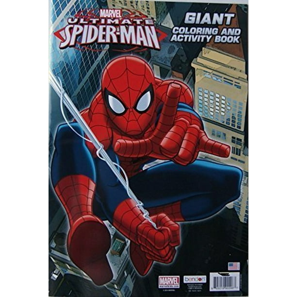 Livre de coloriage SPIDER-MAN grand format | Force bureautique