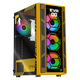 thumbnail image 1 of Gabinete XTREME PC GAMING Evangelion 00 Comic Edition Media Torre 4 Fan ARGB Amarillo CXTEV0YE, 1 of 6