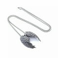 thumbnail image 4 of HOOUN Men's Angel Wings Pendant Necklace with Stainless Steel Chain Jewelry, 4 of 5
