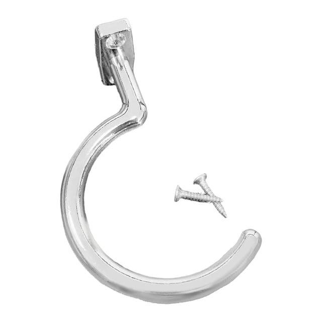 AWHAO Billiard Bridge Hook Galvanized Cue Holder Support Easily Installed Suitable for Silver