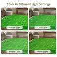thumbnail image 7 of ODIKA 8'x10' Washable Area Rug Non-Slip Chair-Friendly Mat Football Field Sport Stadium With Goal Posts And Yard Markers for Dining Room, Large Office, Lounge, 7 of 7
