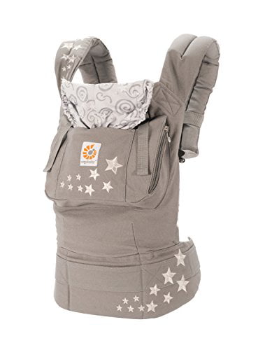 ergo baby carrier black with stars