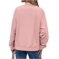 thumbnail image 5 of Women's Bomber Jackets,&nbsp;Lightweight Long Sleeve Zip up Coat, Fashion Casual Windbreaker Fall Jackets with Pockets Outerwear, 5 of 6