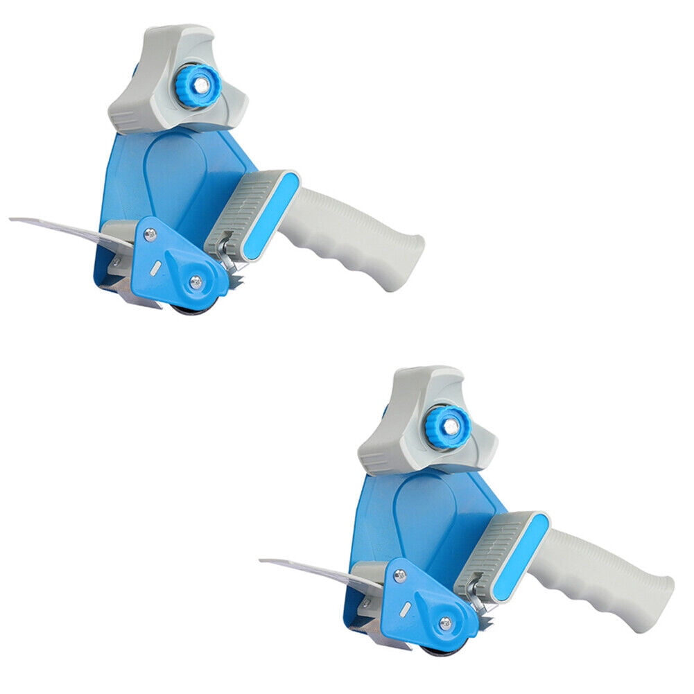 US 1-2Pc Heavy Duty Tape Dispenser Packing Machine Shipping Grip Sealing Cutter