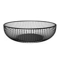 thumbnail image 5 of LEORX Wrought Iron Fruit Bowl for Kitchen Organization Black 1Pack, 5 of 8