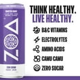 thumbnail image 2 of ZOA Zero Sugar Energy Drink, Frosted Grape, 12oz (12-Pack), 2 of 7