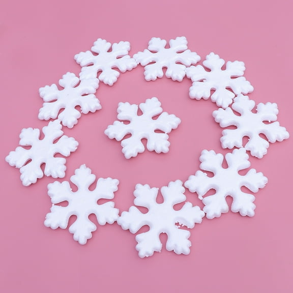 EXHUMKY 8Pcs Snowflake Christmas Decorations for Home and Store Beautiful Festive Atmosphere
