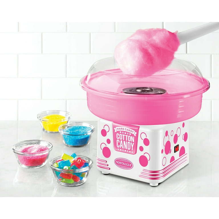 Nostalgia Cotton Candy Maker - Fluffy Treats Home - Walmart.com
