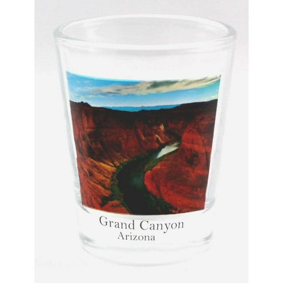Grand Canyon Arizona Photo Shot Glass