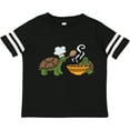 thumbnail image 3 of Inktastic Cute Turtle Chefs Making Soup Boys or Girls Toddler T-Shirt, 3 of 5