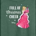 thumbnail image 3 of Disney - Full Of Christmas Cheer Aurora - Women's Lightweight French Terry Long Sleeve Shirt, 3 of 5