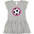 thumbnail image 3 of Inktastic Soccer Player Girls Sports Ball Girls Baby Dress, 3 of 5