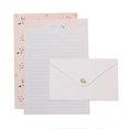 thumbnail image 4 of 6 Sets of Letter Papers Simple Colorful Beautiful Flower Printing Letter Papers, 4 of 9