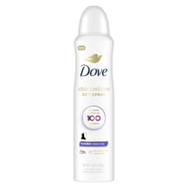 Dove Deodorant 3.8 Ounce Dry Spray Invisible Sheer Fresh (Pack of 2)